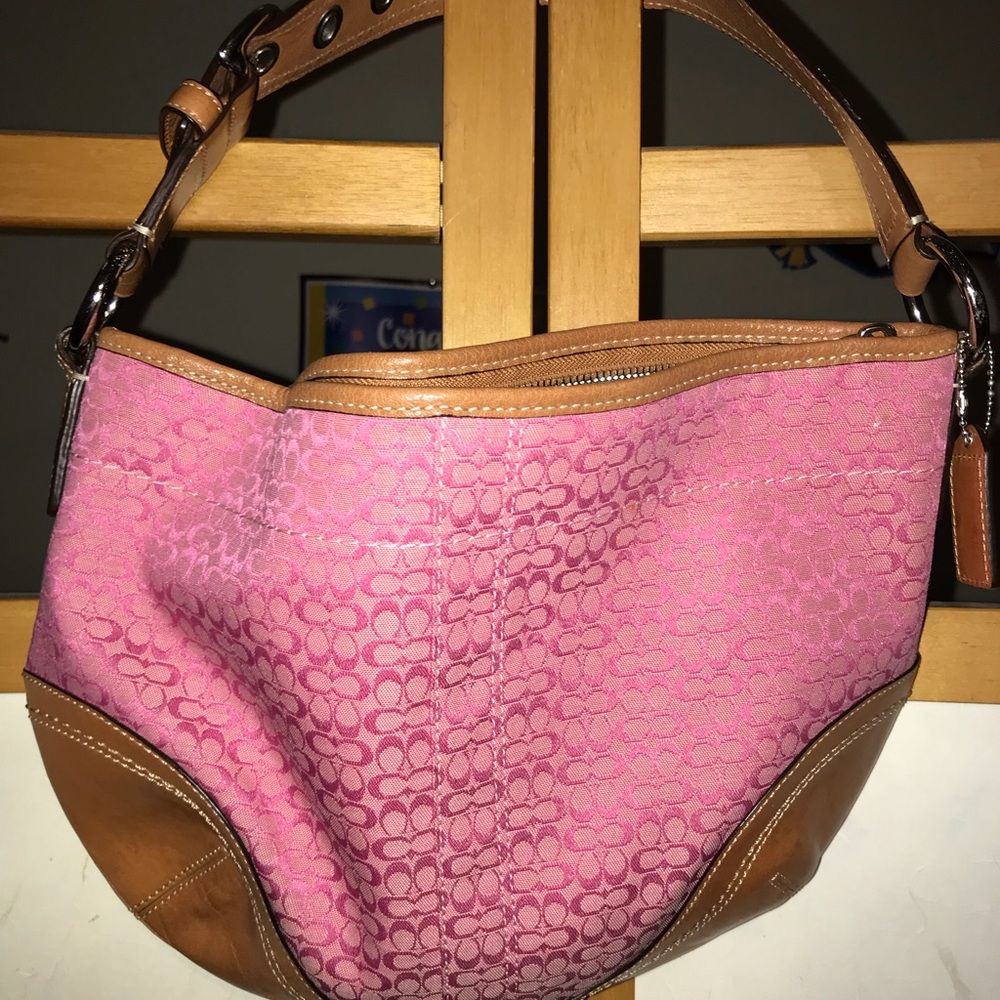 Coach Signature Hobo Bag